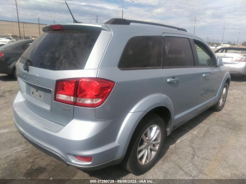 2013 DODGE JOURNEY SXT - 3C4PDCBB6DT729664