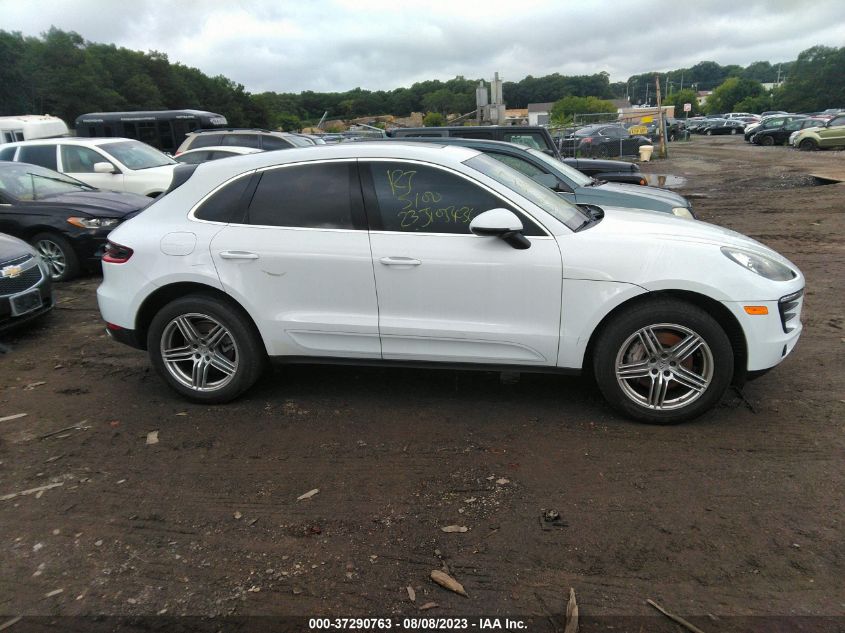 2017 PORSCHE MACAN - WP1AA2A51HLB11558