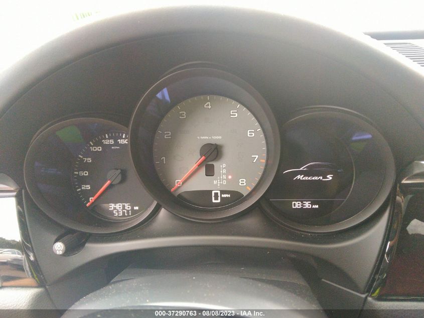 2017 PORSCHE MACAN - WP1AA2A51HLB11558