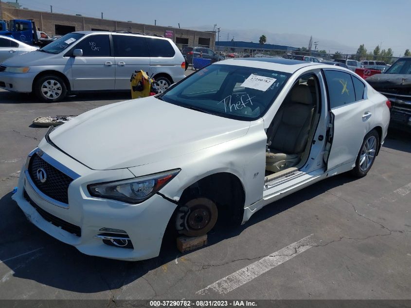 2014 INFINITI Q50 PREMIUM - JN1BV7AP3EM675973