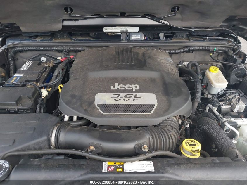 2013 JEEP WRANGLER UNLIMITED SAHARA - 1C4HJWEG2DL511383