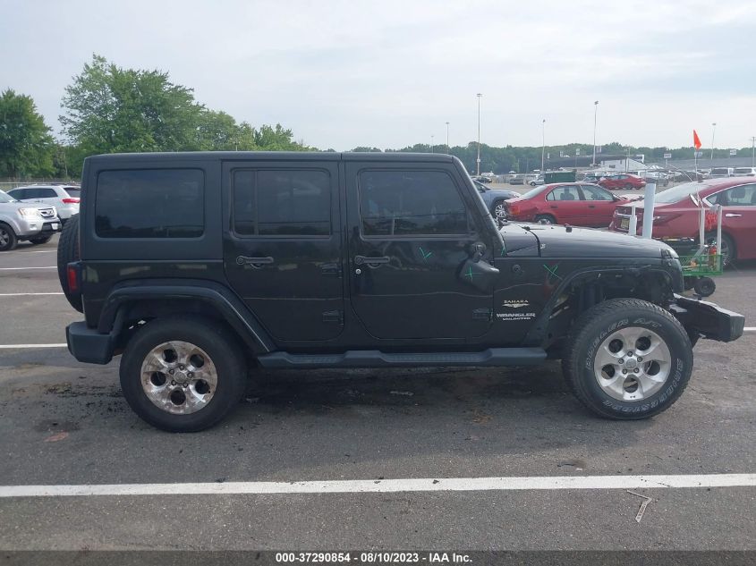 2013 JEEP WRANGLER UNLIMITED SAHARA - 1C4HJWEG2DL511383