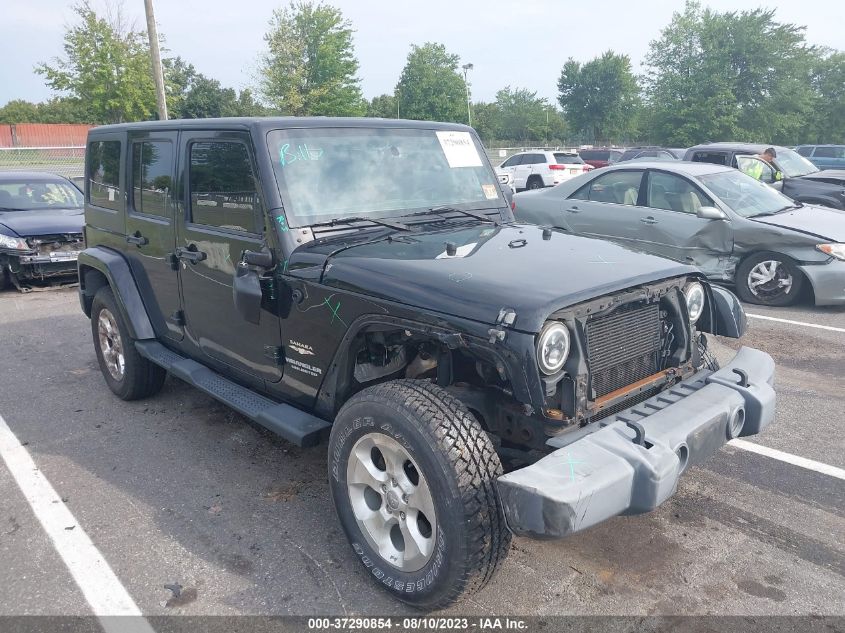 2013 JEEP WRANGLER UNLIMITED SAHARA - 1C4HJWEG2DL511383