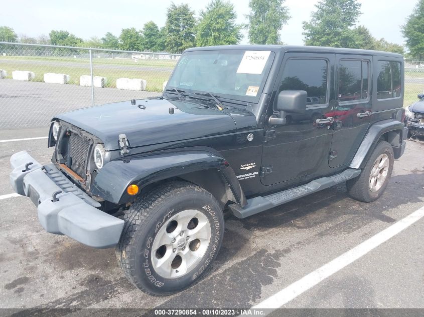 2013 JEEP WRANGLER UNLIMITED SAHARA - 1C4HJWEG2DL511383