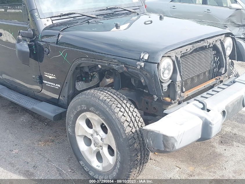2013 JEEP WRANGLER UNLIMITED SAHARA - 1C4HJWEG2DL511383