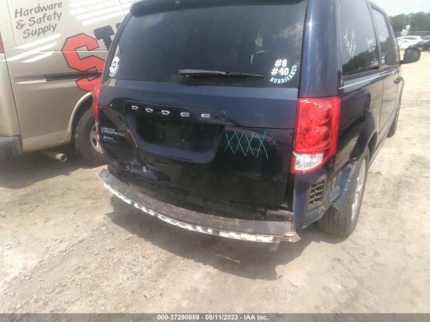 2013 DODGE GRAND CARAVAN SE - 2C4RDGBGXDR807183