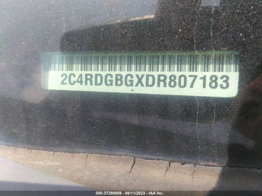 2013 DODGE GRAND CARAVAN SE - 2C4RDGBGXDR807183