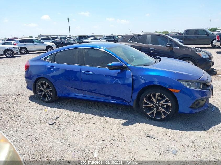 2021 HONDA CIVIC SEDAN SPORT - 2HGFC2F89MH513521
