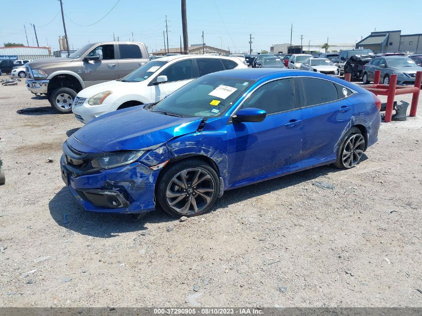 2021 HONDA CIVIC SEDAN SPORT - 2HGFC2F89MH513521