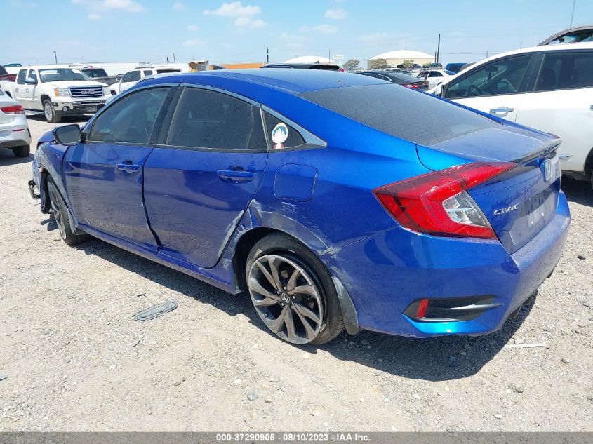 2021 HONDA CIVIC SEDAN SPORT - 2HGFC2F89MH513521