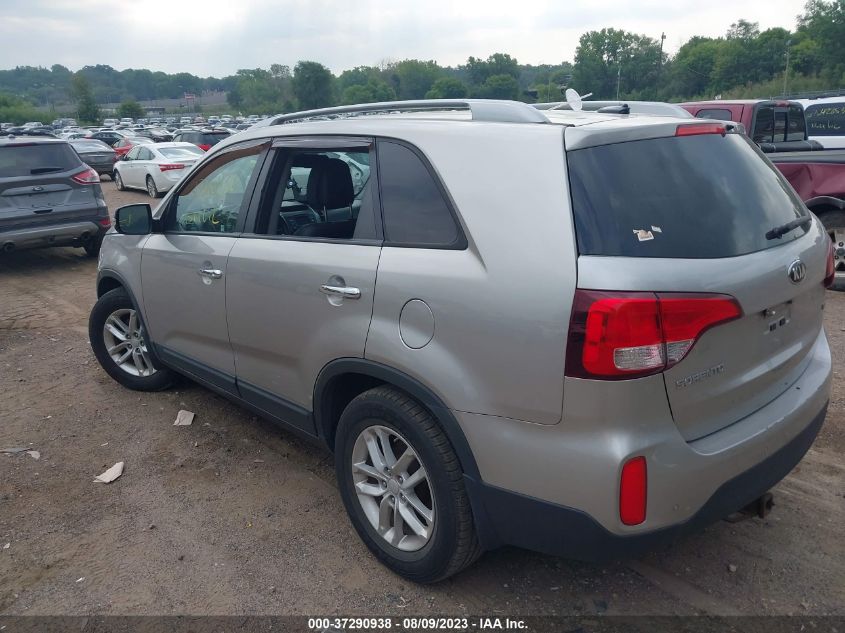 2015 KIA SORENTO LX - 5XYKT3A68FG623681