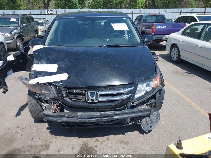 2016 HONDA ODYSSEY EX-L - 5FNRL5H65GB089824