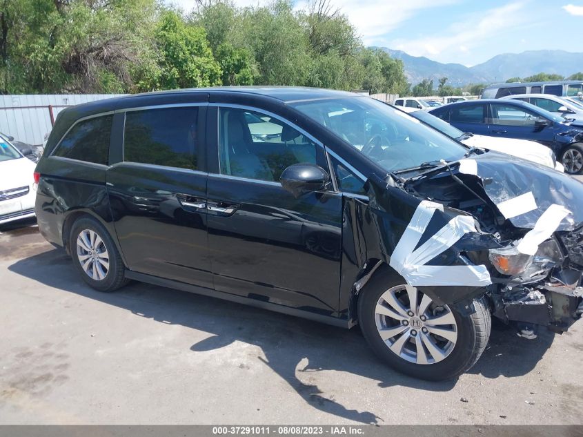 2016 HONDA ODYSSEY EX-L - 5FNRL5H65GB089824