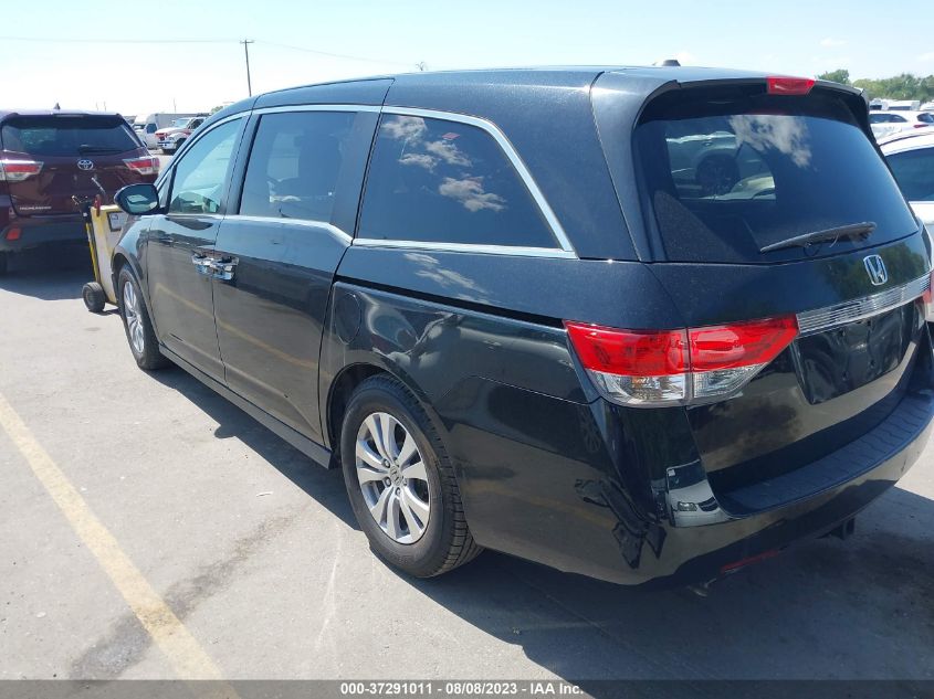 2016 HONDA ODYSSEY EX-L - 5FNRL5H65GB089824