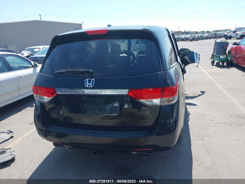 2016 HONDA ODYSSEY EX-L - 5FNRL5H65GB089824