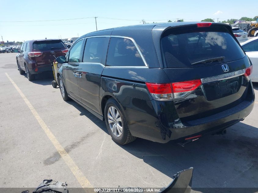 2016 HONDA ODYSSEY EX-L - 5FNRL5H65GB089824