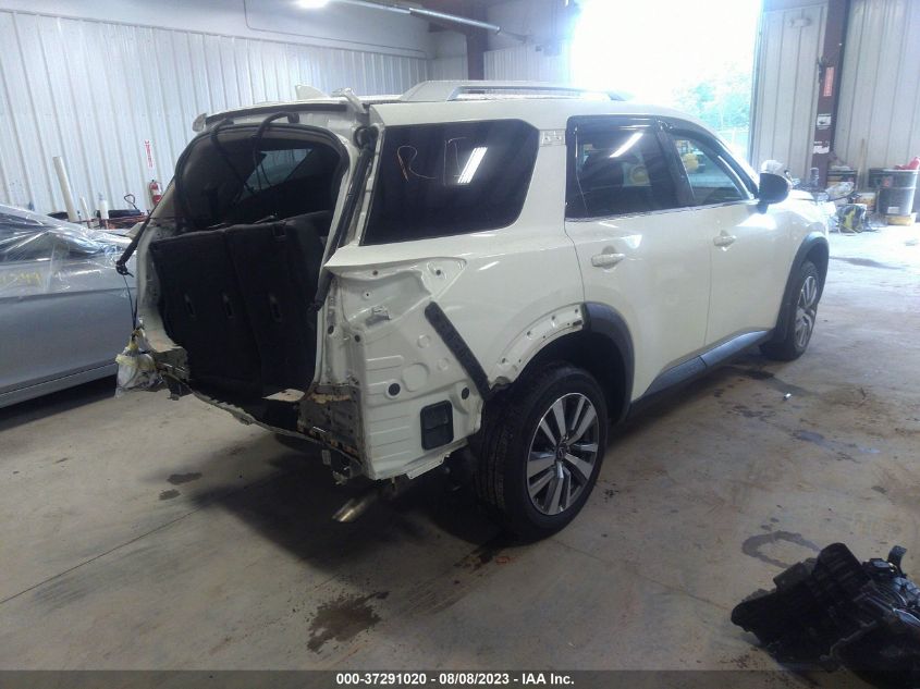 2022 NISSAN PATHFINDER SL - 5N1DR3CC6NC270334