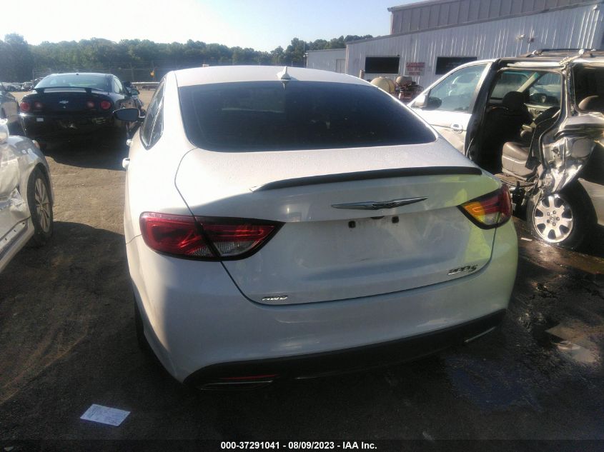 2015 CHRYSLER 200 S - 1C3CCCDG9FN567479