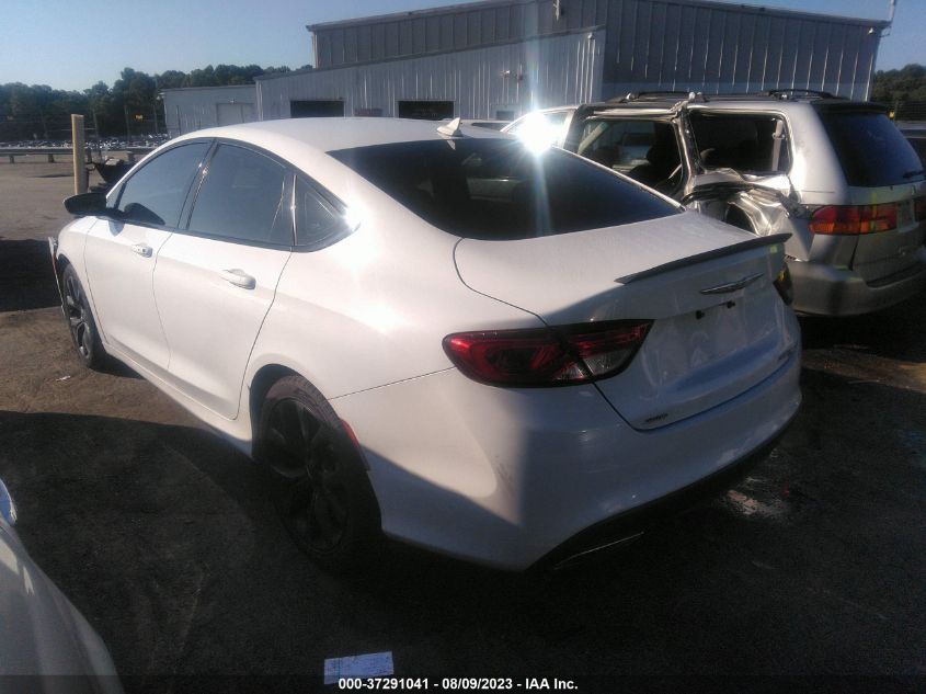 2015 CHRYSLER 200 S - 1C3CCCDG9FN567479