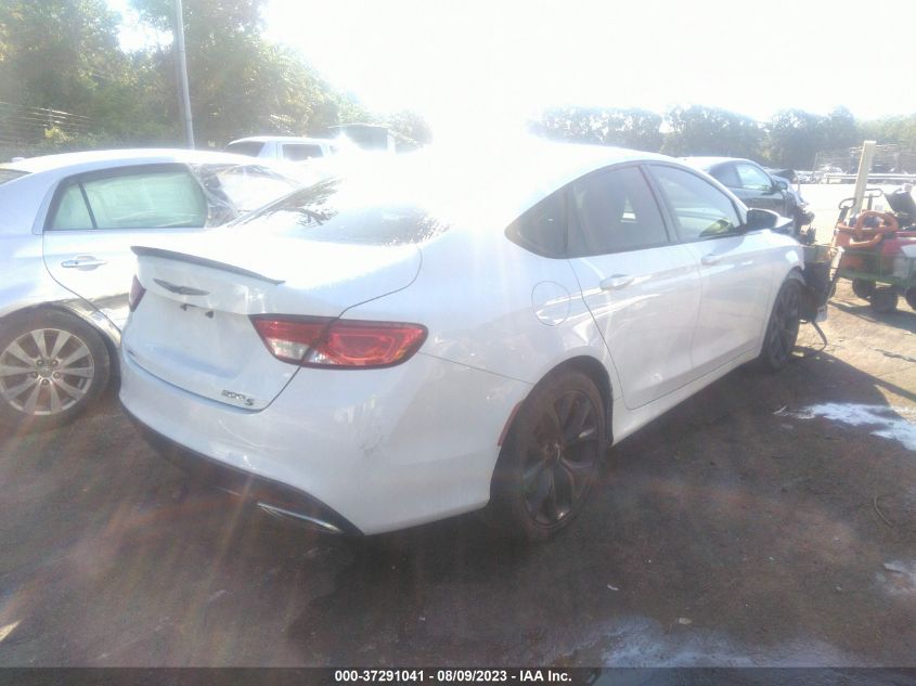 2015 CHRYSLER 200 S - 1C3CCCDG9FN567479