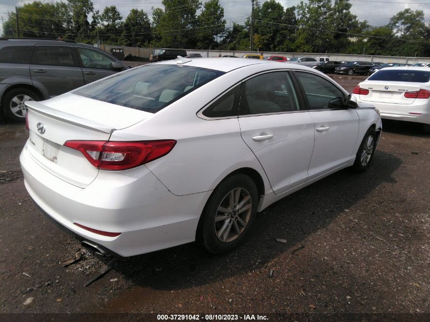 2015 HYUNDAI SONATA 2.4L SE - 5NPE24AF0FH192171