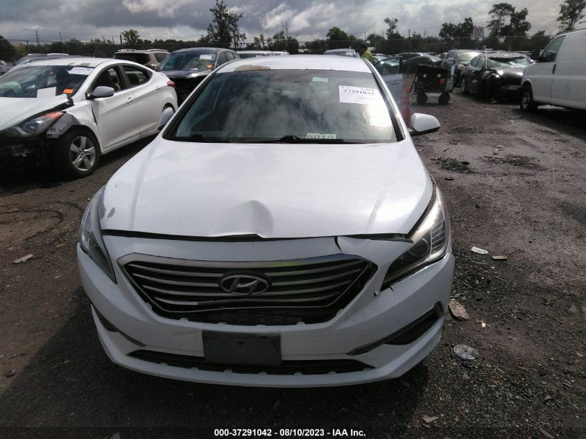 2015 HYUNDAI SONATA 2.4L SE - 5NPE24AF0FH192171