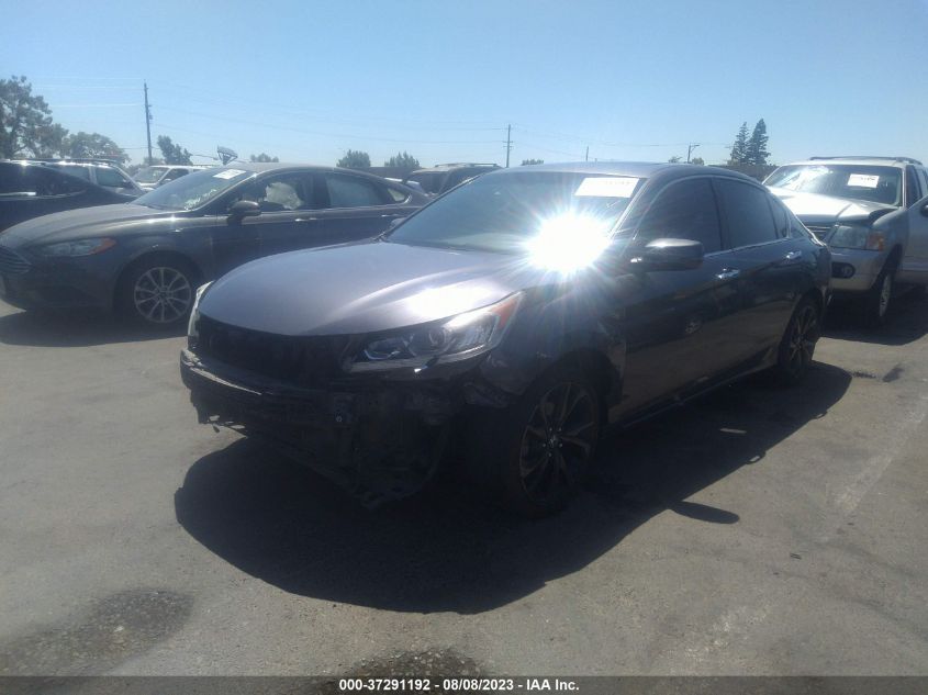 2017 HONDA ACCORD SEDAN EX - 1HGCR2F76HA192096