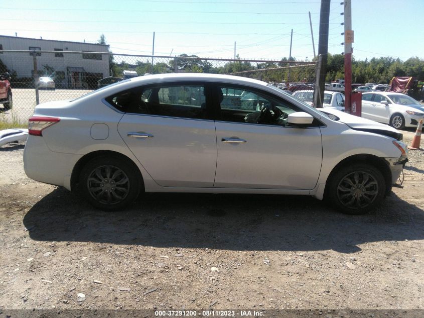2015 NISSAN SENTRA SV - 3N1AB7AP9FY303802
