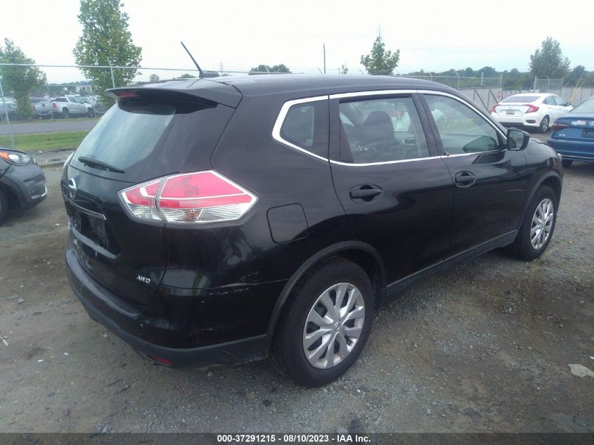 2016 NISSAN ROGUE S/SL/SV - KNMAT2MV1GP616059