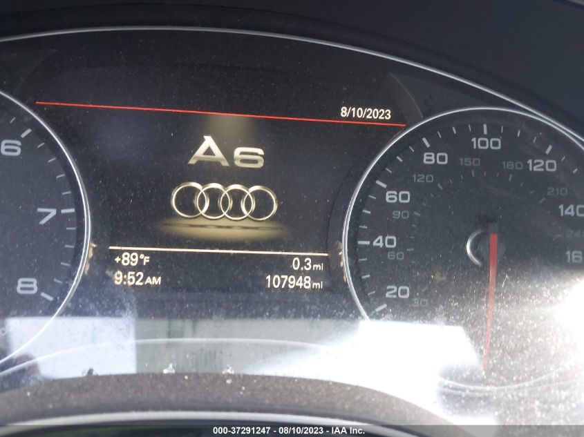 2013 AUDI A6 2.0T PREMIUM PLUS - WAUDFAFC8DN034751