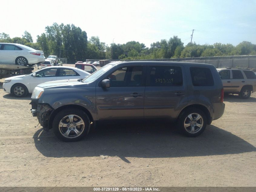 2014 HONDA PILOT EXL - 5FNYF4H50EB003823
