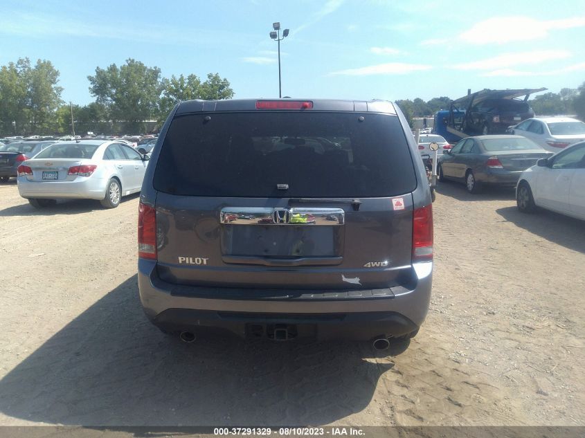 2014 HONDA PILOT EXL - 5FNYF4H50EB003823