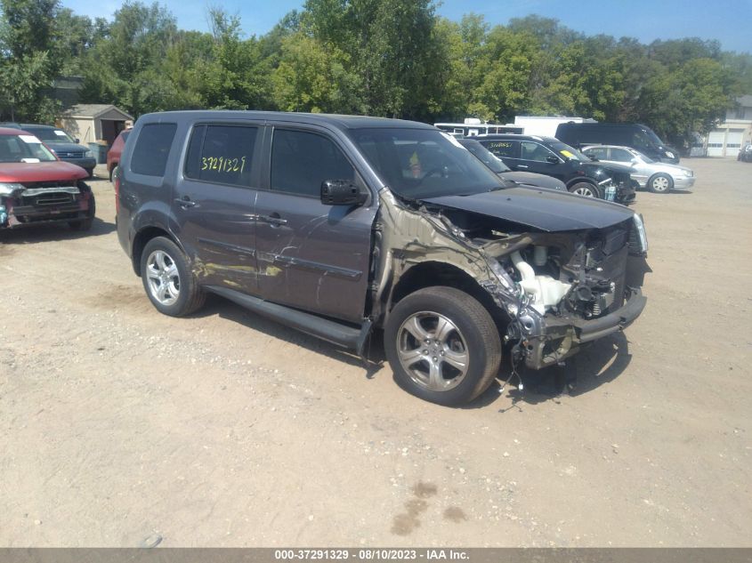 2014 HONDA PILOT EXL - 5FNYF4H50EB003823