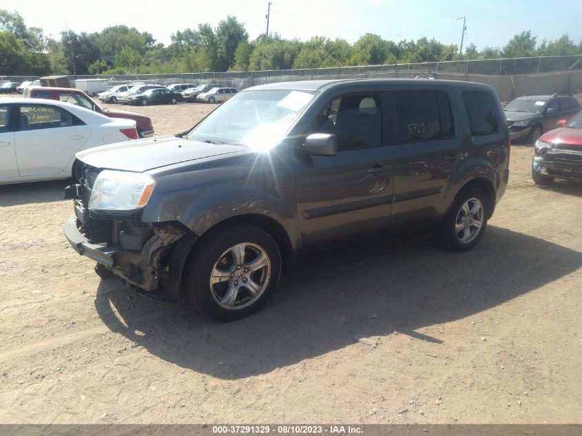 2014 HONDA PILOT EXL - 5FNYF4H50EB003823