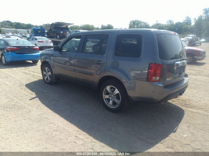 2014 HONDA PILOT EXL - 5FNYF4H50EB003823