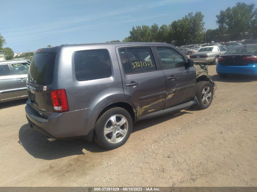 2014 HONDA PILOT EXL - 5FNYF4H50EB003823