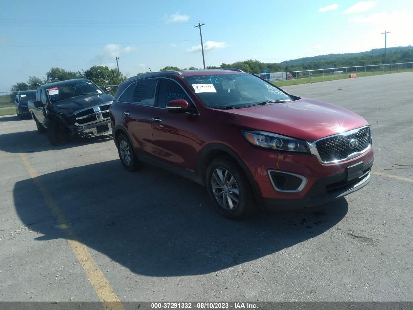 2016 KIA SORENTO LX - 5XYPGDA53GG159675