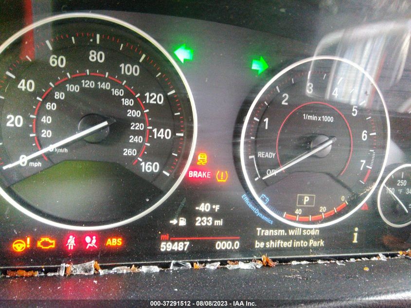 2016 BMW 3 SERIES 328I - WBA8E9G57GNT84489