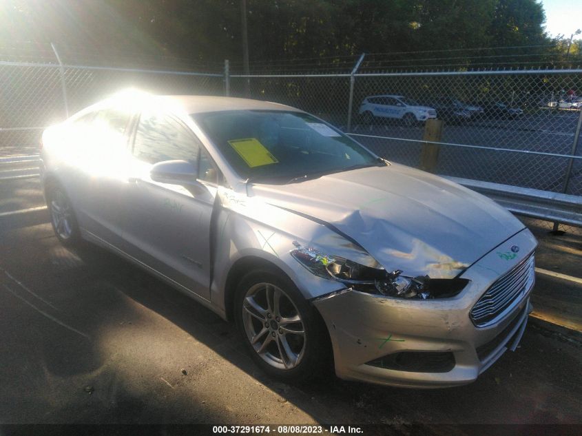 2015 FORD FUSION SE HYBRID - 3FA6P0LU4FR229560