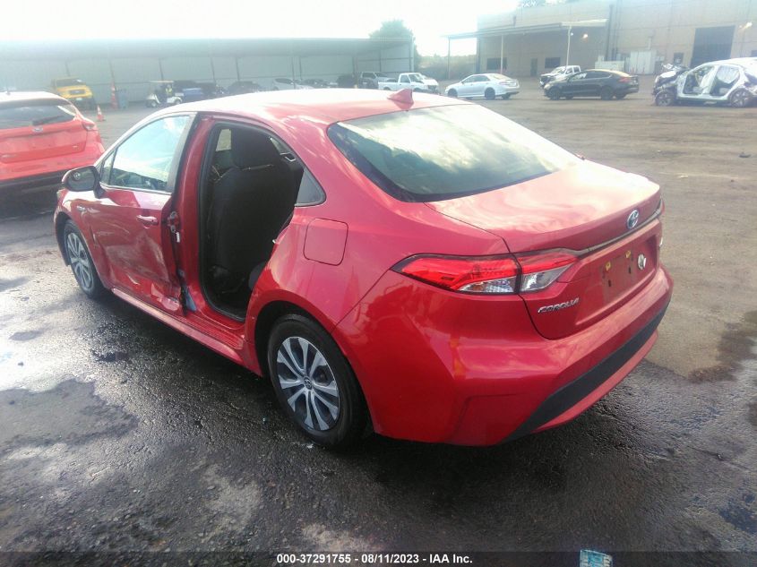 2020 TOYOTA COROLLA HYBRID LE - JTDEBRBE9LJ003734