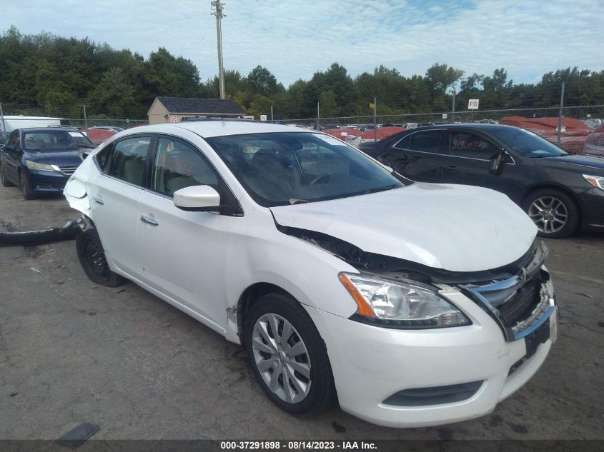 2013 NISSAN SENTRA S/SV/SR/SL - 3N1AB7AP9DL660875