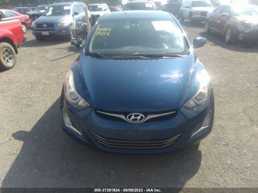 2015 HYUNDAI ELANTRA SPORT - KMHDH4AHXFU426135