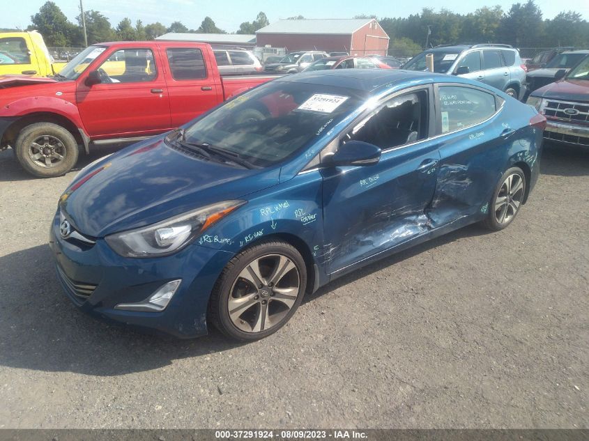 2015 HYUNDAI ELANTRA SPORT - KMHDH4AHXFU426135