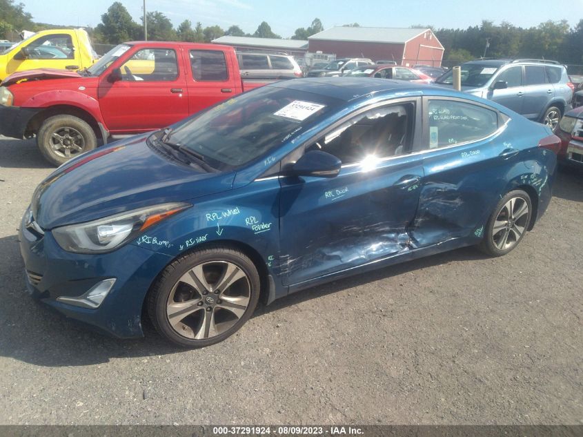 2015 HYUNDAI ELANTRA SPORT - KMHDH4AHXFU426135