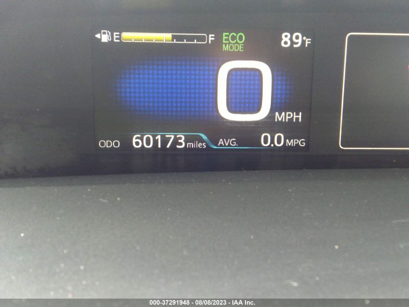 2019 TOYOTA PRIUS L ECO/LE/XLE/LIMITED - JTDKARFU8K3095736