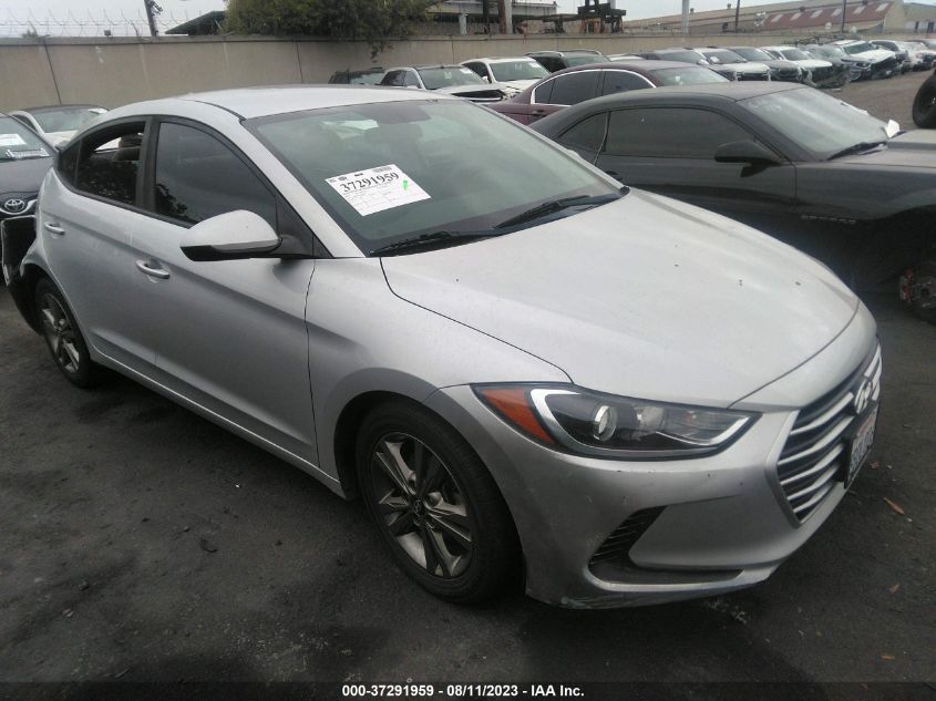 2018 HYUNDAI ELANTRA SEL - 5NPD84LF9JH298327