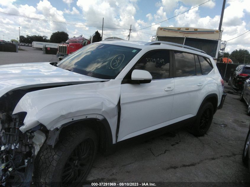 2019 VOLKSWAGEN ATLAS 3.6L V6 SE - 1V2LR2CAXKC615108