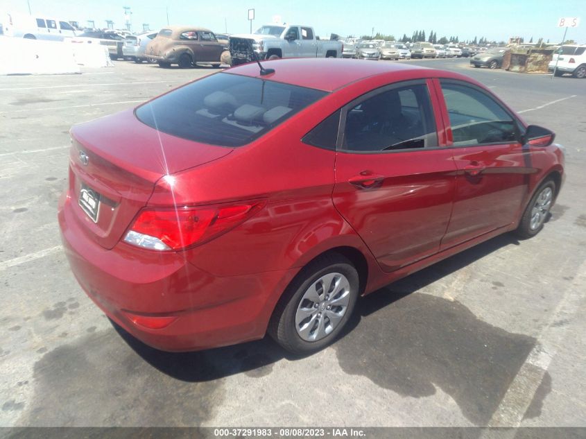 2017 HYUNDAI ACCENT SE - KMHCT4AE8HU379240