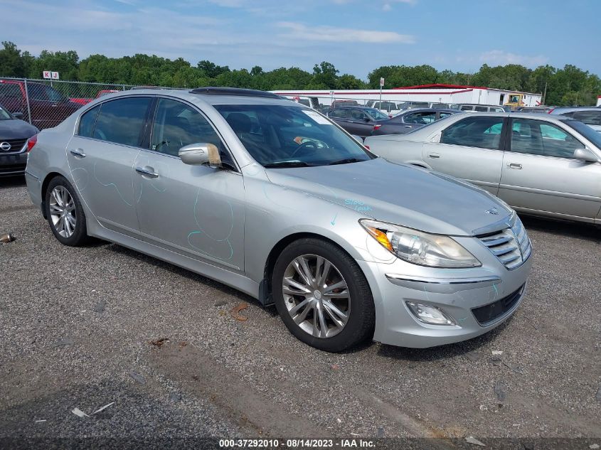 2013 HYUNDAI GENESIS 3.8L - KMHGC4DD1DU234202
