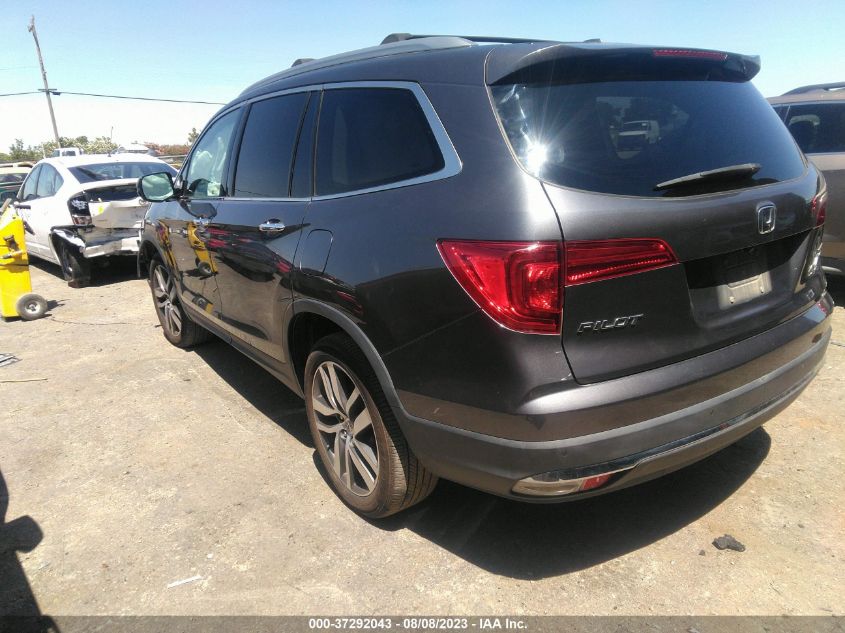 2017 HONDA PILOT TOURING - 5FNYF6H94HB010003